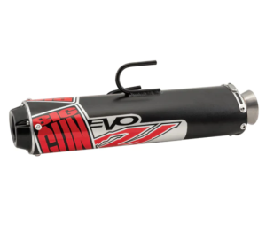 Polaris Scrambler XP 850 H.O./EPS Performance Exhaust - Big Gun - EVO U Series Slip On - Black - `13-`23